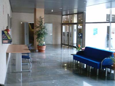 Hall de la residencia