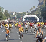 El Día de la Bicicleta reunió a 14.000 participantes