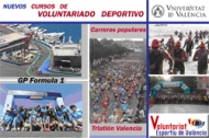 Participa como Voluntari@ en los acontecimientos deportivos más importantes de Valencia